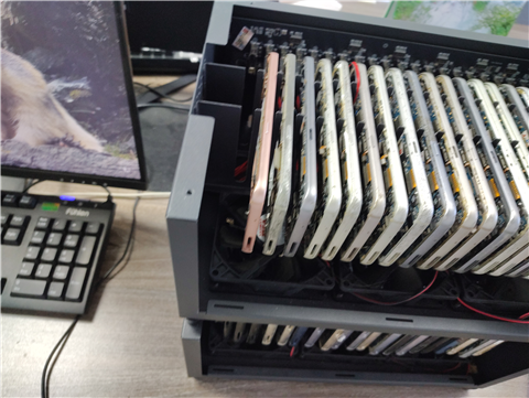 Ảnh Lắp Đặt Box Phone Farm Tại Cityland Riverside TP Hồ Chí Minh